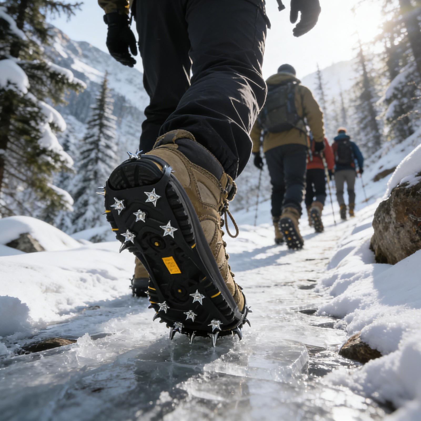 Ice Traction Cleats 8-Spikes A - Fishing Boots 评论和价格