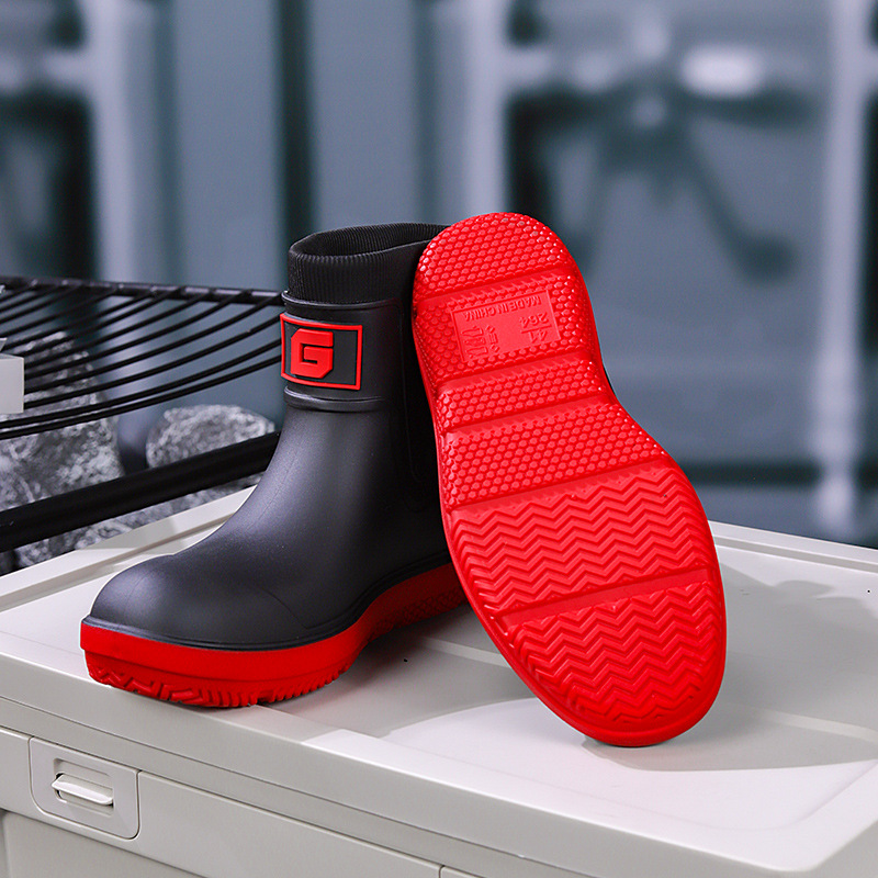 New Men's Rain Boots Outdoor S - Fishing Boots 评论和价格