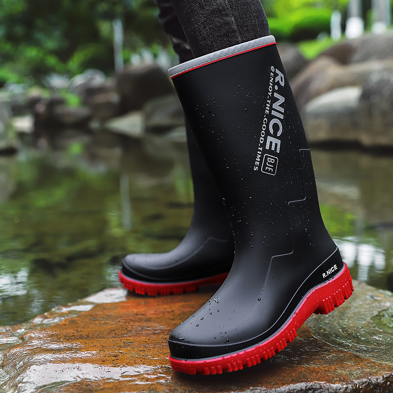 Men's outdoor rain shoes High‑ - Fishing Boots 评论和价格