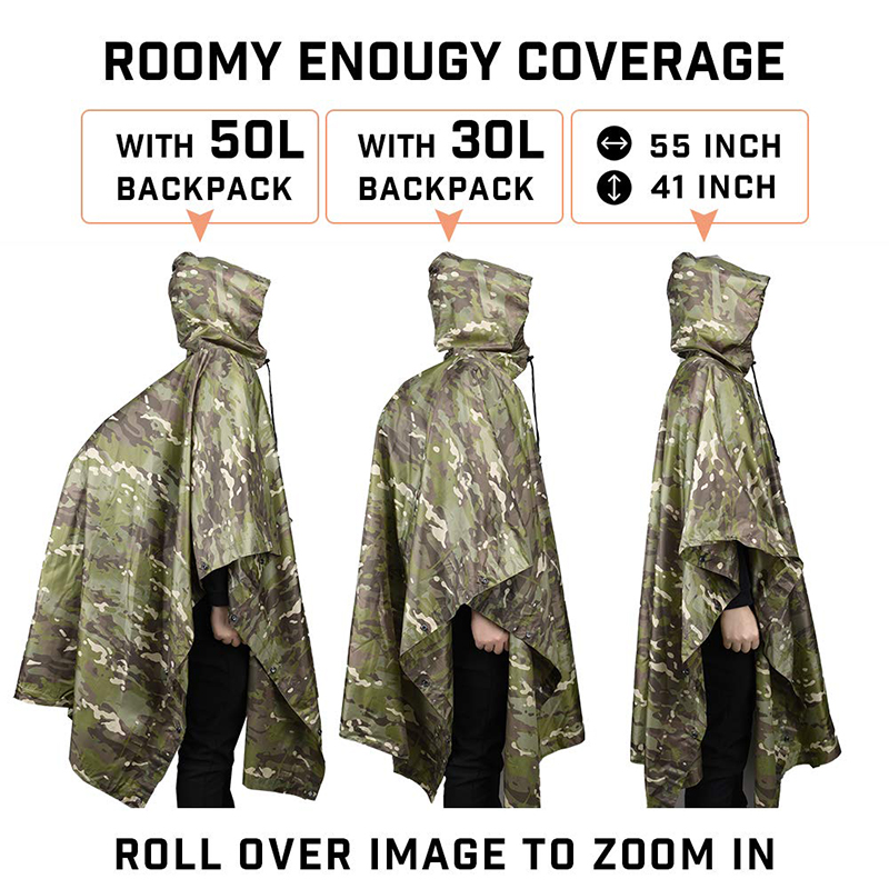 Rain Coat Camouflage Tactical  - Fishing Rain Suit 评论和价格
