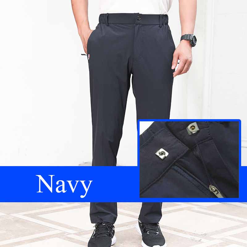 New Elastic Mens Hiking Pants  - Fishing Pants Waterproof 评论和价格