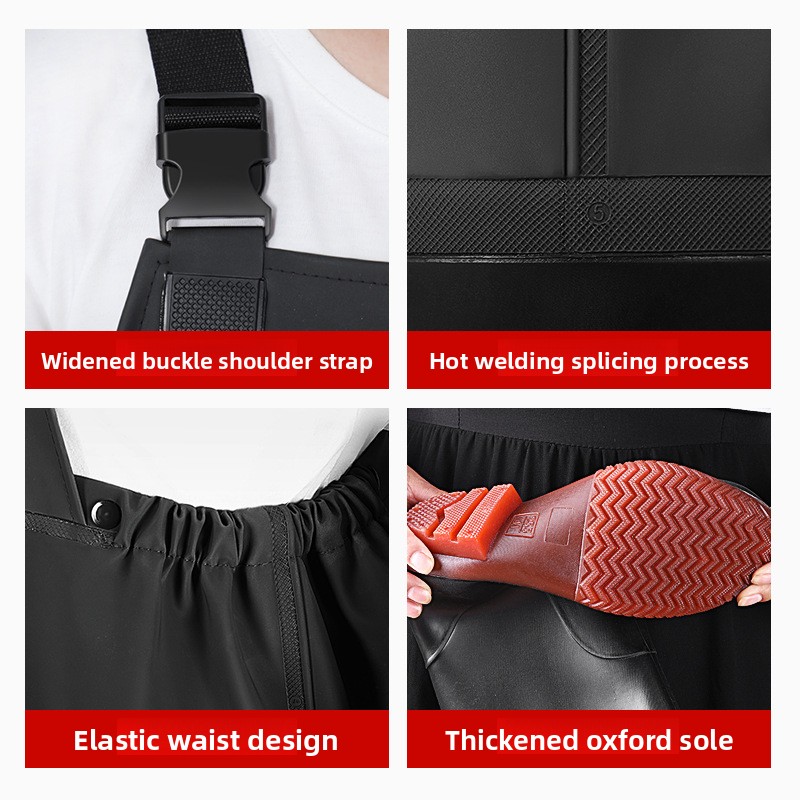 PVC Chest Waders with Boots Wa - Fishing Waders 评论和价格