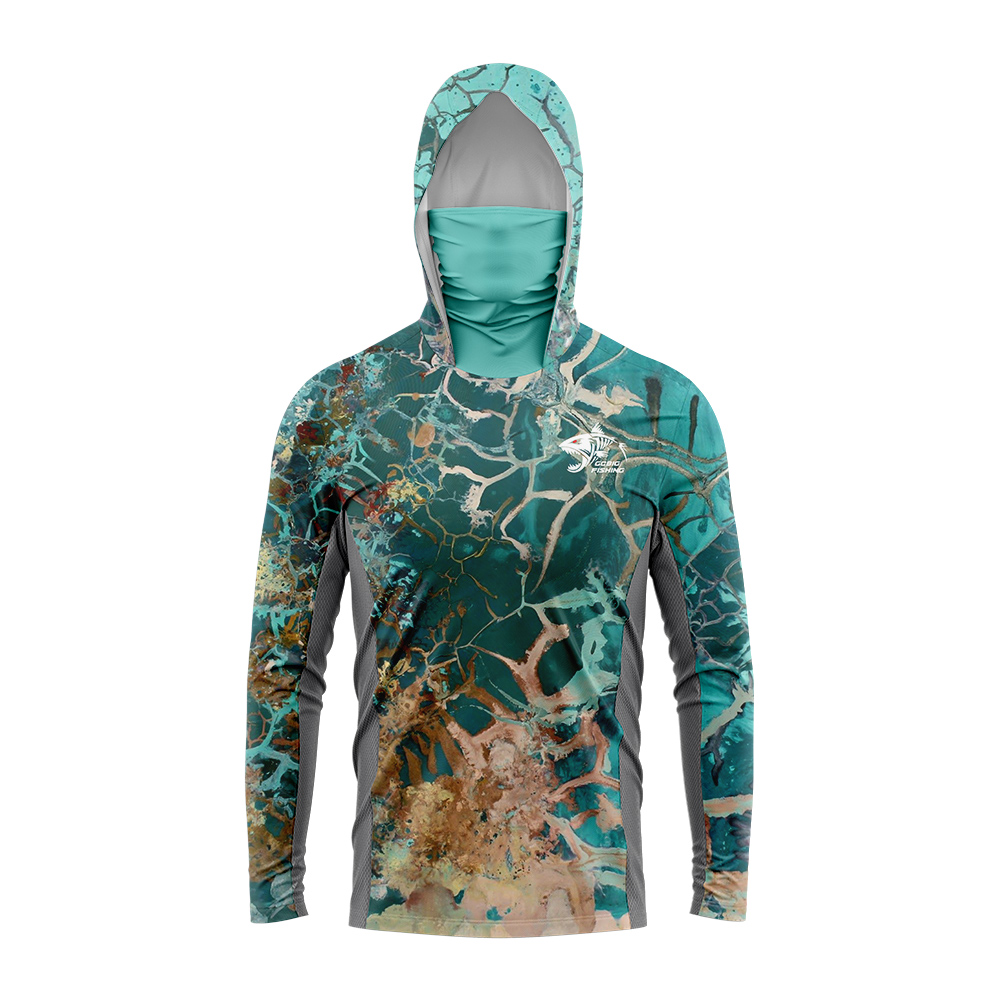 Gradient Green‑Yellow Skeleton - Fishing Hoodie 评论和价格