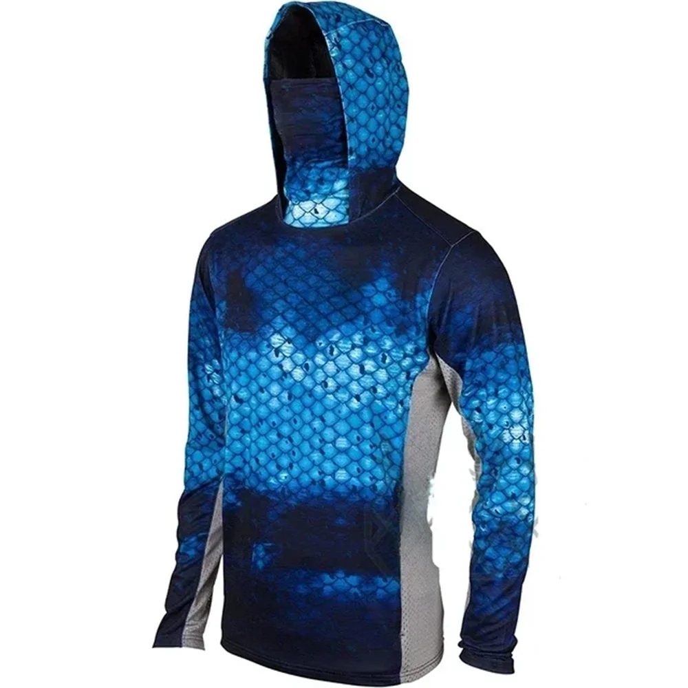 Camouflage Fishing Shirt Upf 5 - Fishing Mask Sun Protection 评论和价格