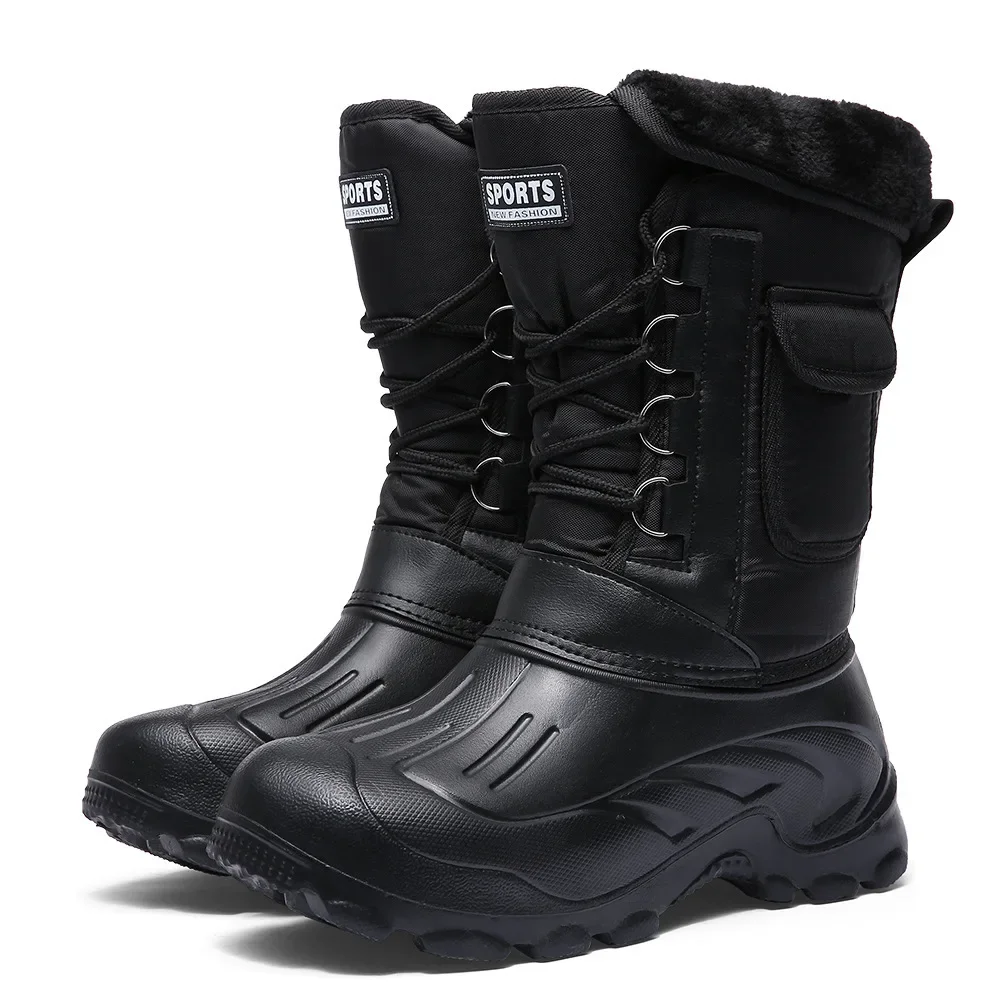 Men Winter Snow Boots Outdoor  - Fishing Boots 评论和价格